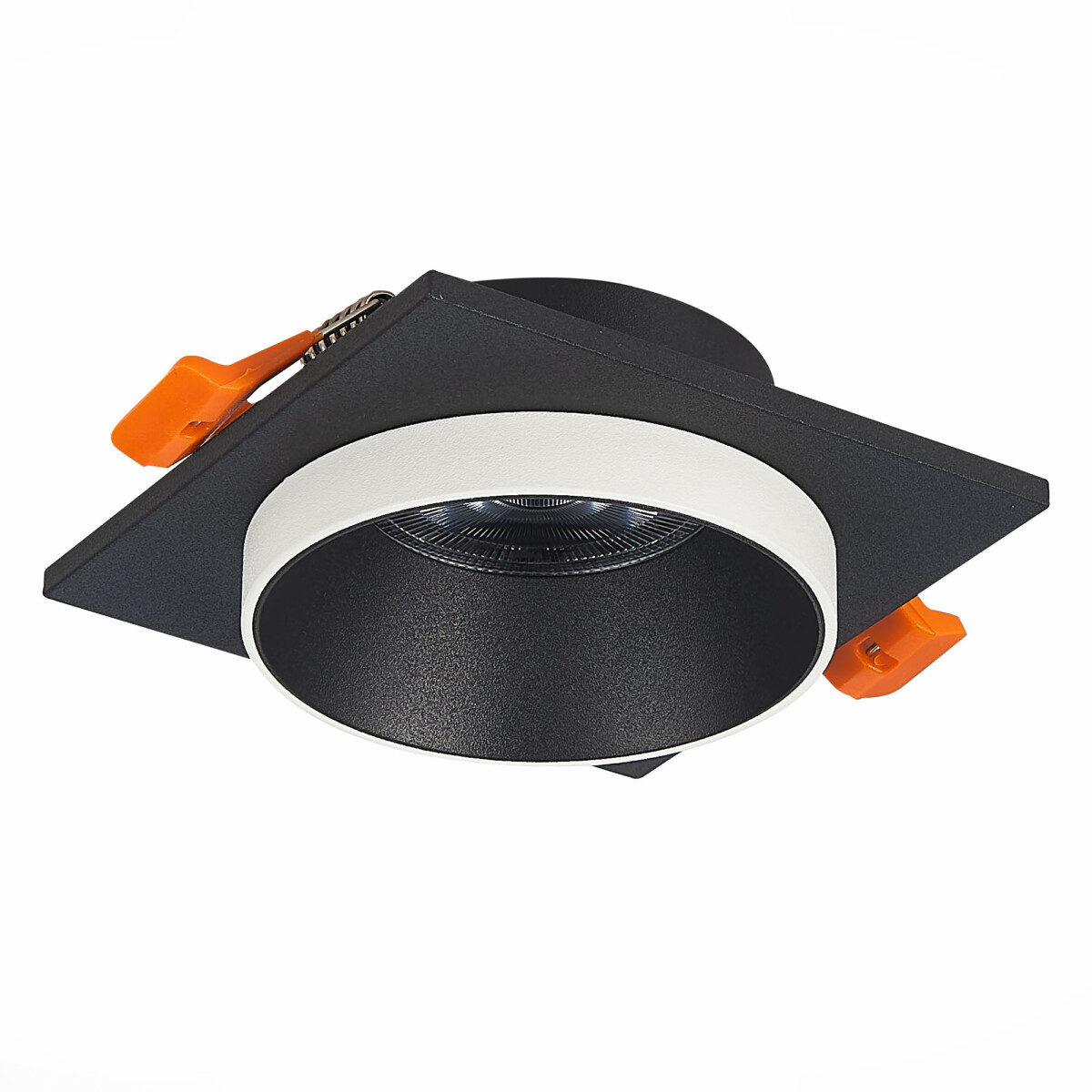 ST206.418.01 Св-к встр. Черный GU10 1*50W  L92xW92xH38 220V Без ламп Встраиваемые светильники — изображение 2