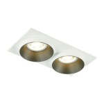 ST206.528.02 Св-к встр. Белый GU10 2*50W  IP20 L175xW92xH38 220V Без ламп Встраиваемые светильники — изображение 3