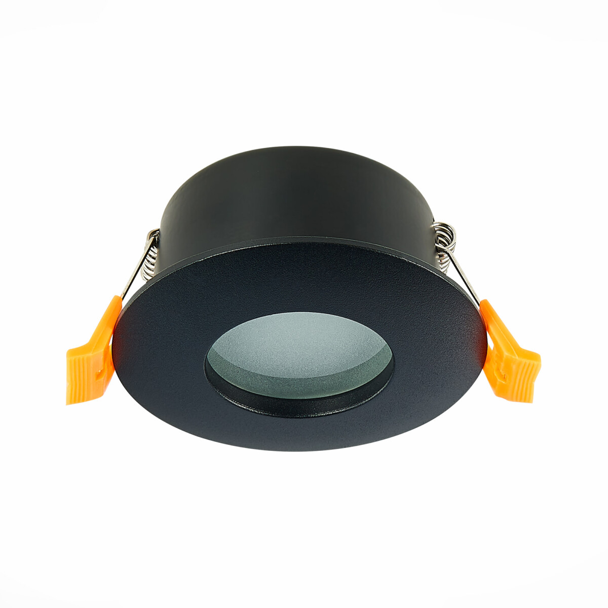 ST213.408.01 Св-к встр. Черный GU10 1*50W  IP44 D84xH50 220V Без ламп Встраиваемые светильники — изображение 2