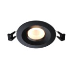 ST216.408.01 Св-к встр. Черный GU10 1*7W IP20 D100xH23 220V Без ламп Встраиваемые светильники