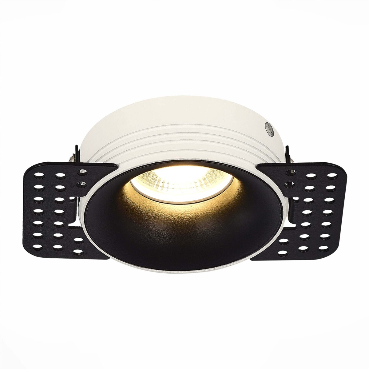 ST218.548.01 Св-к встр. Белый GU10 1*50W  IP20 D78xH30 165-265V Без ламп Встраиваемые светильники — изображение 1