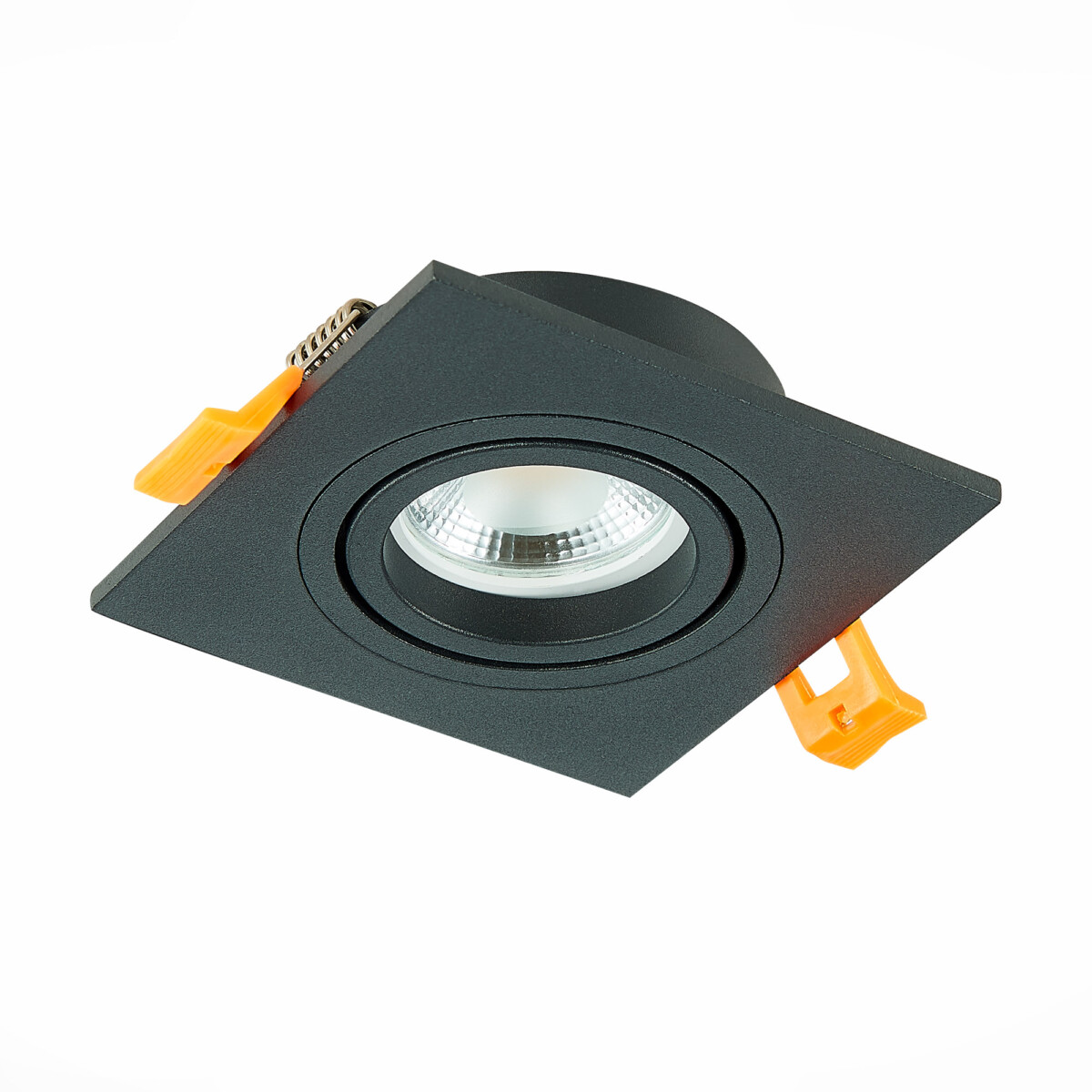 ST251.408.01 Св-к встр. Черный GU10 1*50W  IP20 L92xW92xH27 220V Без ламп Встраиваемые светильники — изображение 2