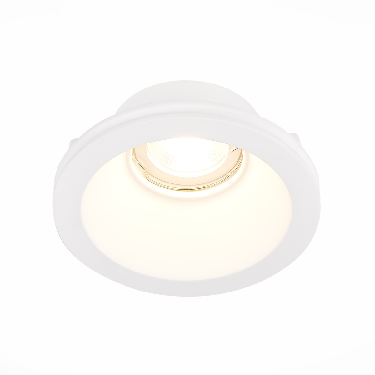 ST254.308.01 Св-к встр. из гипса Белый GU10 1*50W  IP20 D120xH50 180-240V Без ламп Встраиваемые светильники — изображение 1