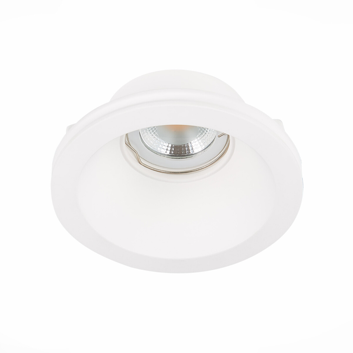 ST254.308.01 Св-к встр. из гипса Белый GU10 1*50W  IP20 D120xH50 180-240V Без ламп Встраиваемые светильники — изображение 2