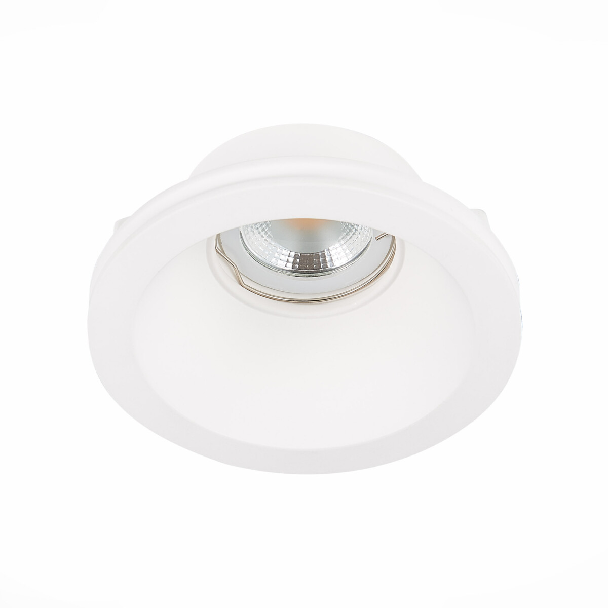 ST254.308.01 Св-к встр. из гипса Белый GU10 1*50W  IP20 D120xH50 180-240V Без ламп Встраиваемые светильники — изображение 4