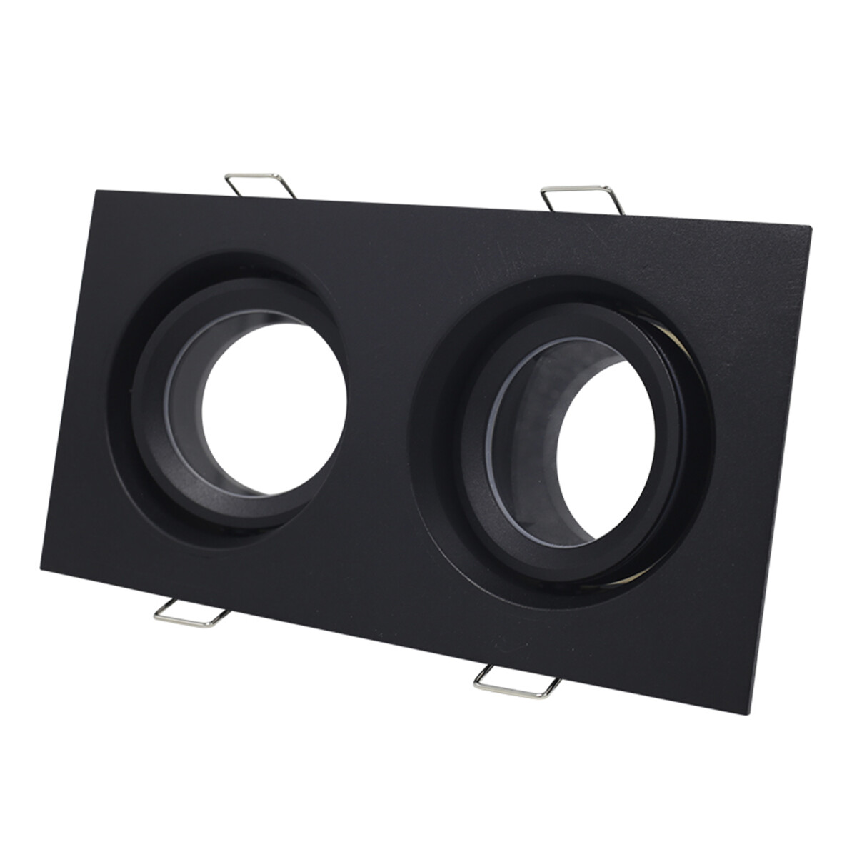 ST255.428.02 Св-к встр. Черный GU10 2*50W  IP65 L180xW90xH40 220V Без ламп Встраиваемые светильники — изображение 3