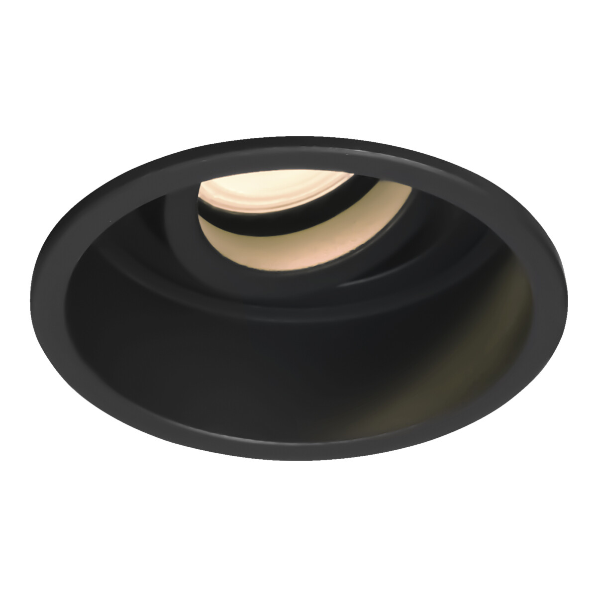 ST261.408.01_01W ST261.408.01 Св-к встр. Черный GU10 1*50W IP20 D91,5xH5,2 220V Без ламп Встраиваемые светильники — изображение 1