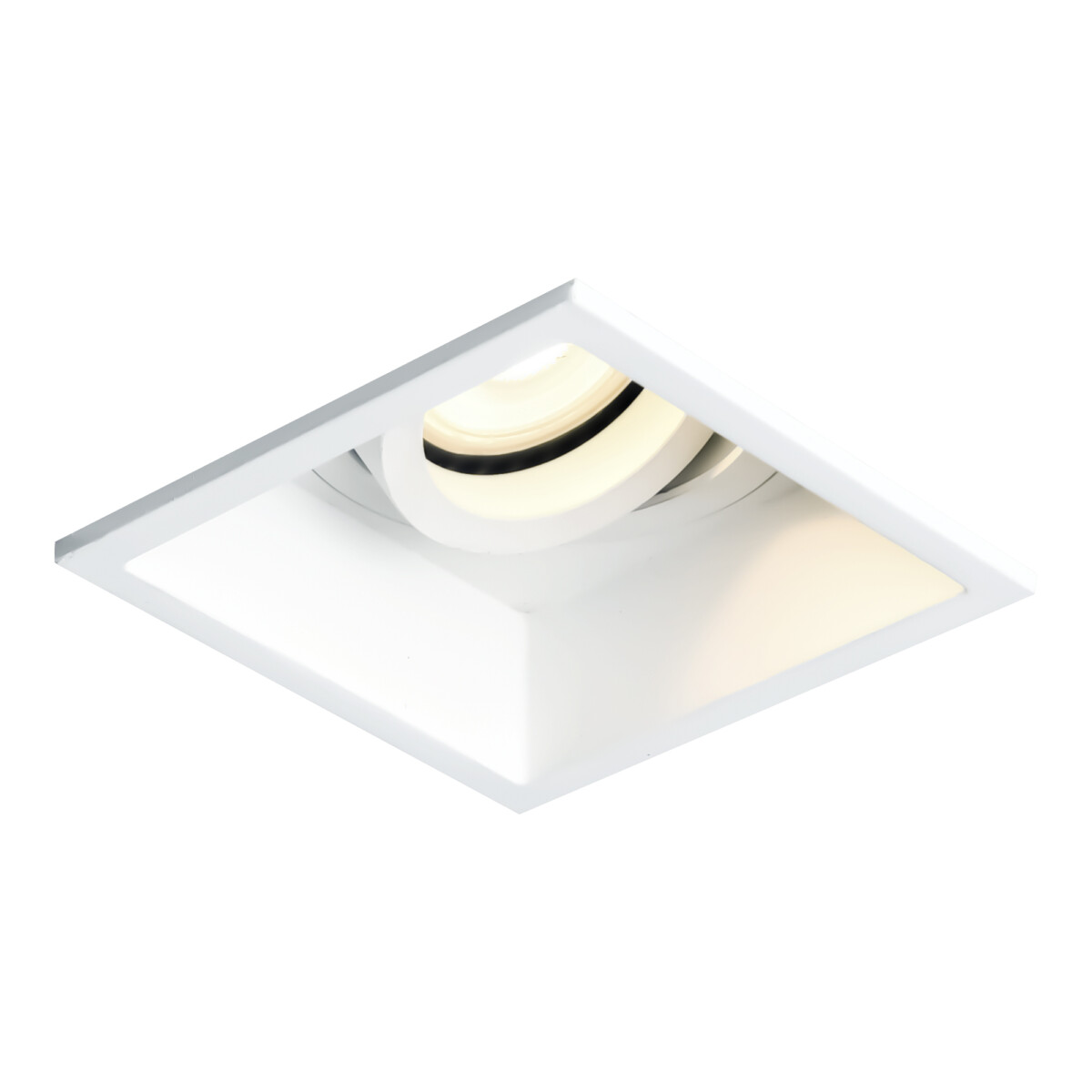 ST261.518.01 Св-к встр. Белый GU10 1*50W IP20 L91,5xW91,5xH5,2 220V Без ламп Встраиваемые светильники — изображение 1