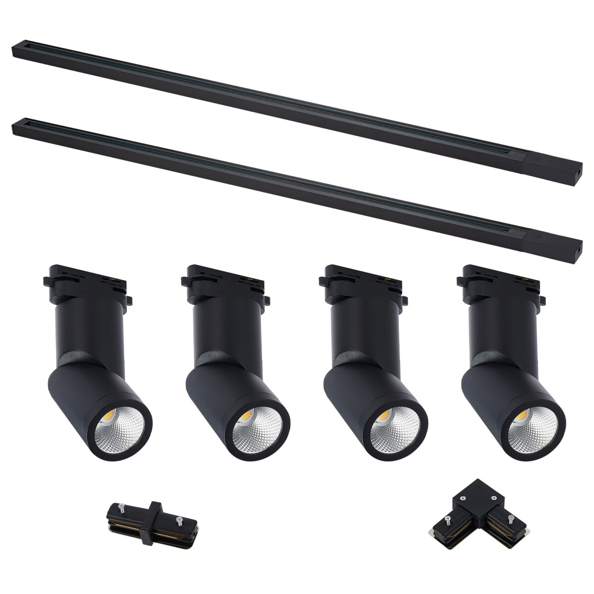 ST2650.430.04 Комплект трек, черный,4 св-ка,2 шинопр-да,кон-ры,ST650.436.10,ST001.419.00,ST002.419.0 BASE — изображение 1