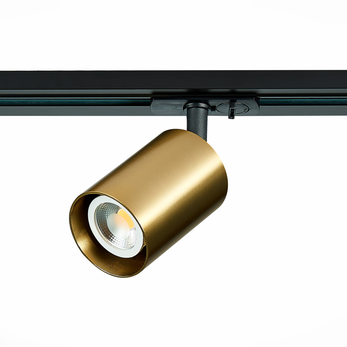 ST302.206.01 Св-к трек. Золотистый GU10 1*50W  IP20 L100xW70xH172 220V Без ламп BASE — изображение 2
