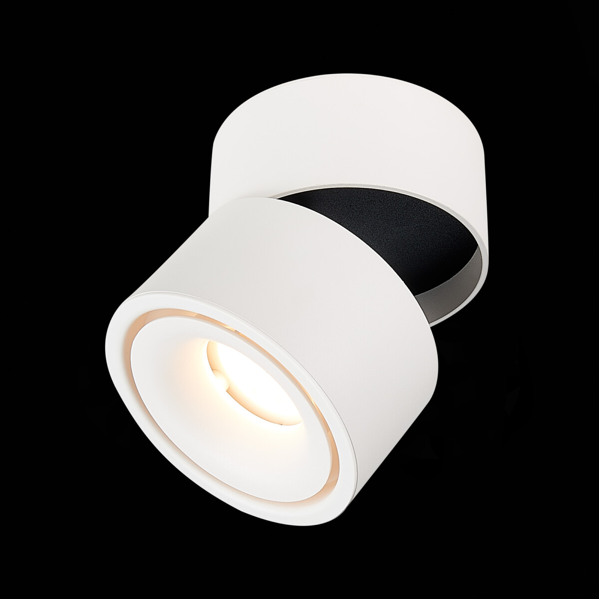 ST652.532.12 Светильник потолочный Белый LED 1*12W 3000K 1 000Lm Ra>90 36° IP20 D100xH105 170-240V Накладные светильники — изображение 1