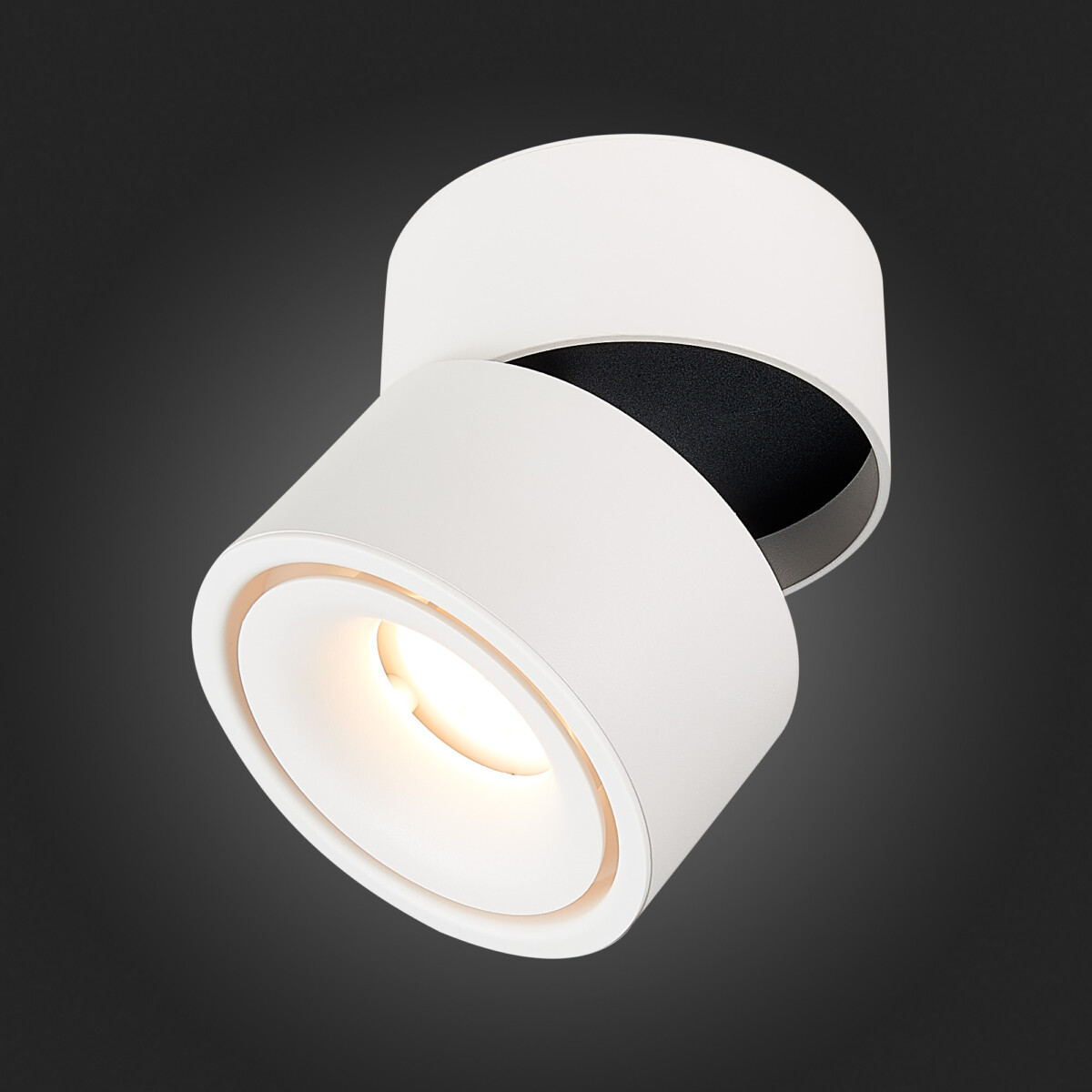 ST652.532.12 Светильник потолочный Белый LED 1*12W 3000K 1 000Lm Ra>90 36° IP20 D100xH105 170-240V Накладные светильники — изображение 2