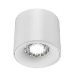 ST761.533.10 Светильник потолочный белый LED 1*10W 3000K 530Lm Ra 36° IP20 D80xH70 170-240VV Накладные светильники
