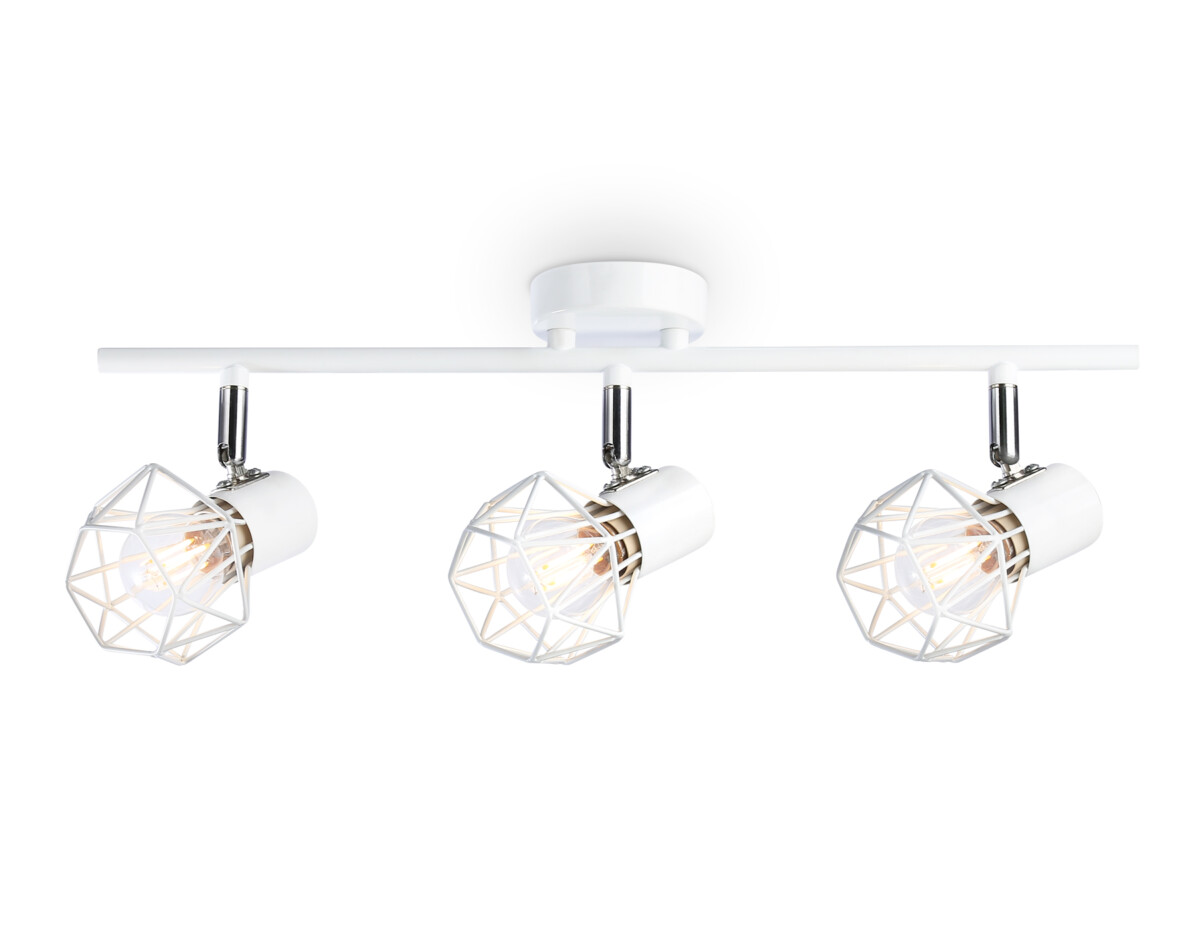 TR8631/3 WH/CH белый/хром E27*3 max 40W 460*91*175 — изображение 1