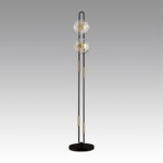 5407/23FL MODERN ODL_EX24 101 черный/золотой/металл/стекло Торшер LED 23W 3000K 1940Лм MAGNET — изображение 5