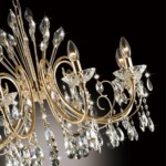 4977/8 HALL ODL23 627 золотой/хрусталь Люстра E14 8*40W VERSIA — изображение 5