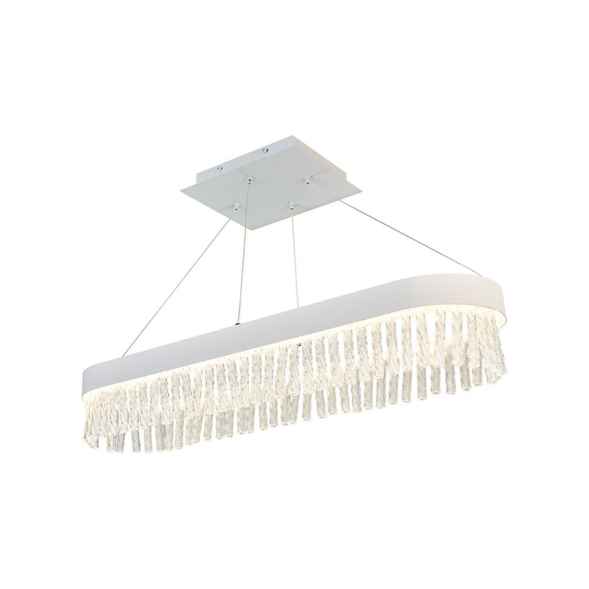 4698-8P, подвесная люстра, L800xW200xH1000/1200, LEDx40W, 2000LM, 4000K, included — изображение 1