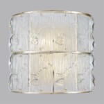 5070/2W HALL ODL24 601 золото/прозрачный/матовый/металл/хрусталь/стекло Бра E14 2*40W FIESTA — изображение 3