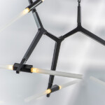 742107 Люстра STRUTTURA 10х6W (led) G9 ЧЕРНЫЙ МАТОВЫЙ — изображение 10