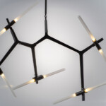 742107 Люстра STRUTTURA 10х6W (led) G9 ЧЕРНЫЙ МАТОВЫЙ — изображение 11