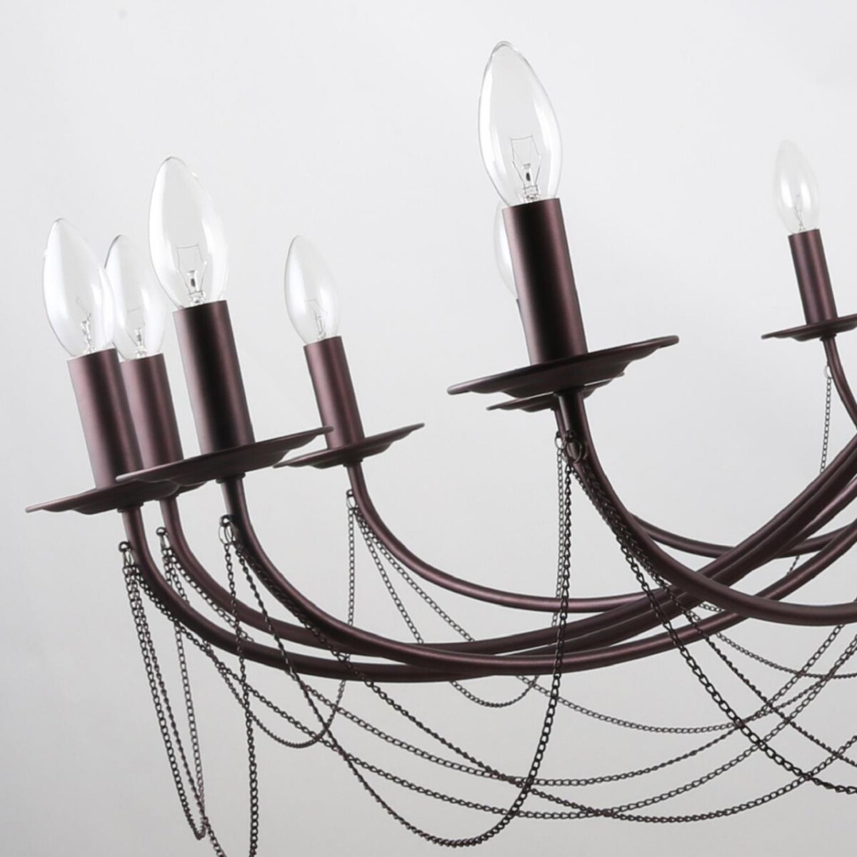 2590-18P, подвесная люстра, D1400xH700/2700, 18xE14x40W, excluded — изображение 7