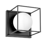 732617 Бра GABBIA 1х40W E14 ЧЕРНЫЙ