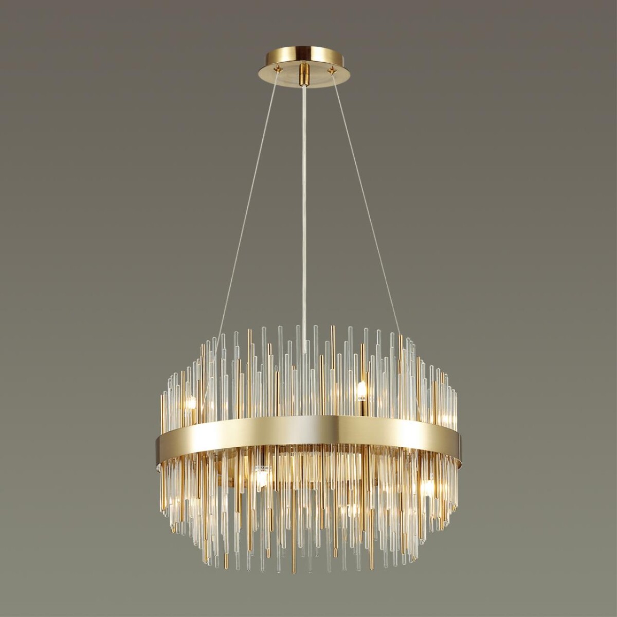 4639/8 HALL ODL20 645 золотой/металл/стекло Люстра G9 8*40W 220V IDA — изображение 4