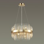 4639/8 HALL ODL20 645 золотой/металл/стекло Люстра G9 8*40W 220V IDA — изображение 4