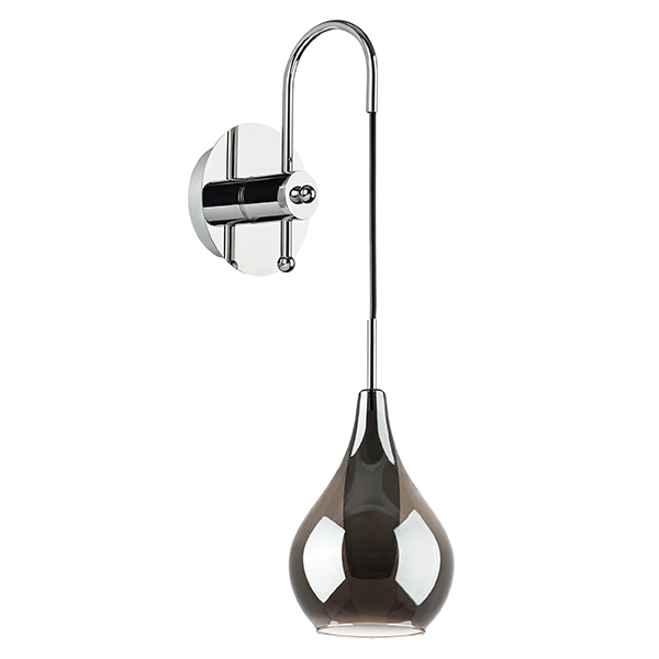 803537 Бра PENTOLA 1х25W G9 ХРОМ/ДЫМЧАТЫЙ