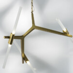 742063 Люстра STRUTTURA 6х6W (led) G9 ЗОЛОТО МАТОВЫЙ — изображение 9