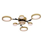 4686-7C, потолочный светильник, D720xH80, LEDx80W/40W/40W, 4300/2230/2160LM, 4000/6500/3500K, included, remote control — изображение 6