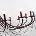 2590-18P, подвесная люстра, D1400xH700/2700, 18xE14x40W, excluded — изображение 6