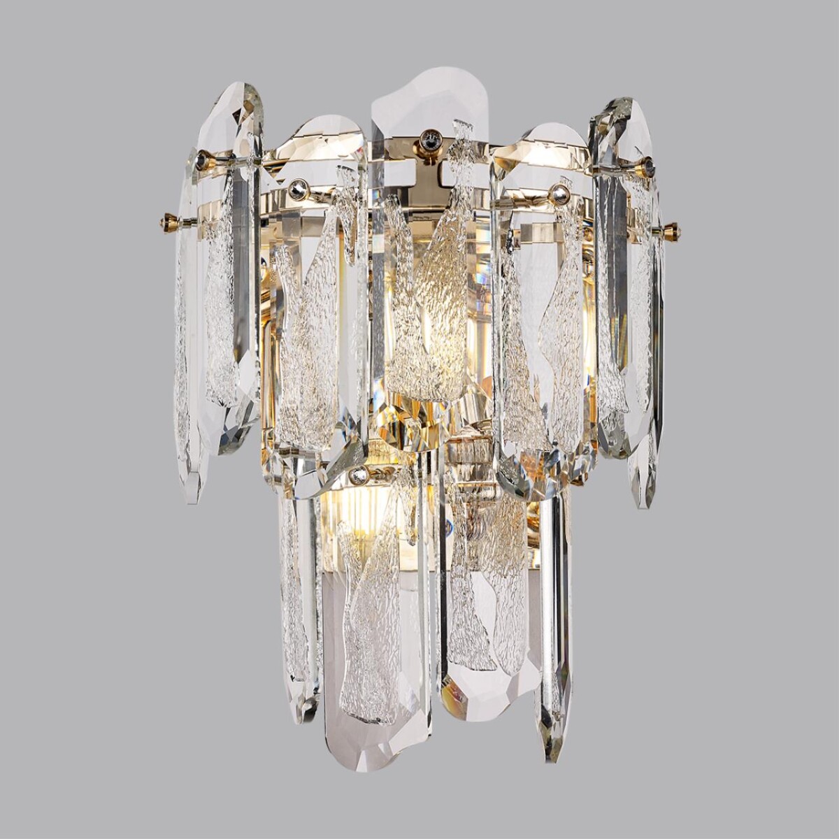 5069/2W HALL ODL24 603 золото/прозрачный/металл/хрусталь Бра E14 2*40W BULLON — изображение 3