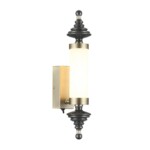 5404/11WL L-VISION ODL_EX25 027 бронзов.брашированн./черный/стекло/керамика Настенный светильник LED 11W 3000K ULA — изображение 4