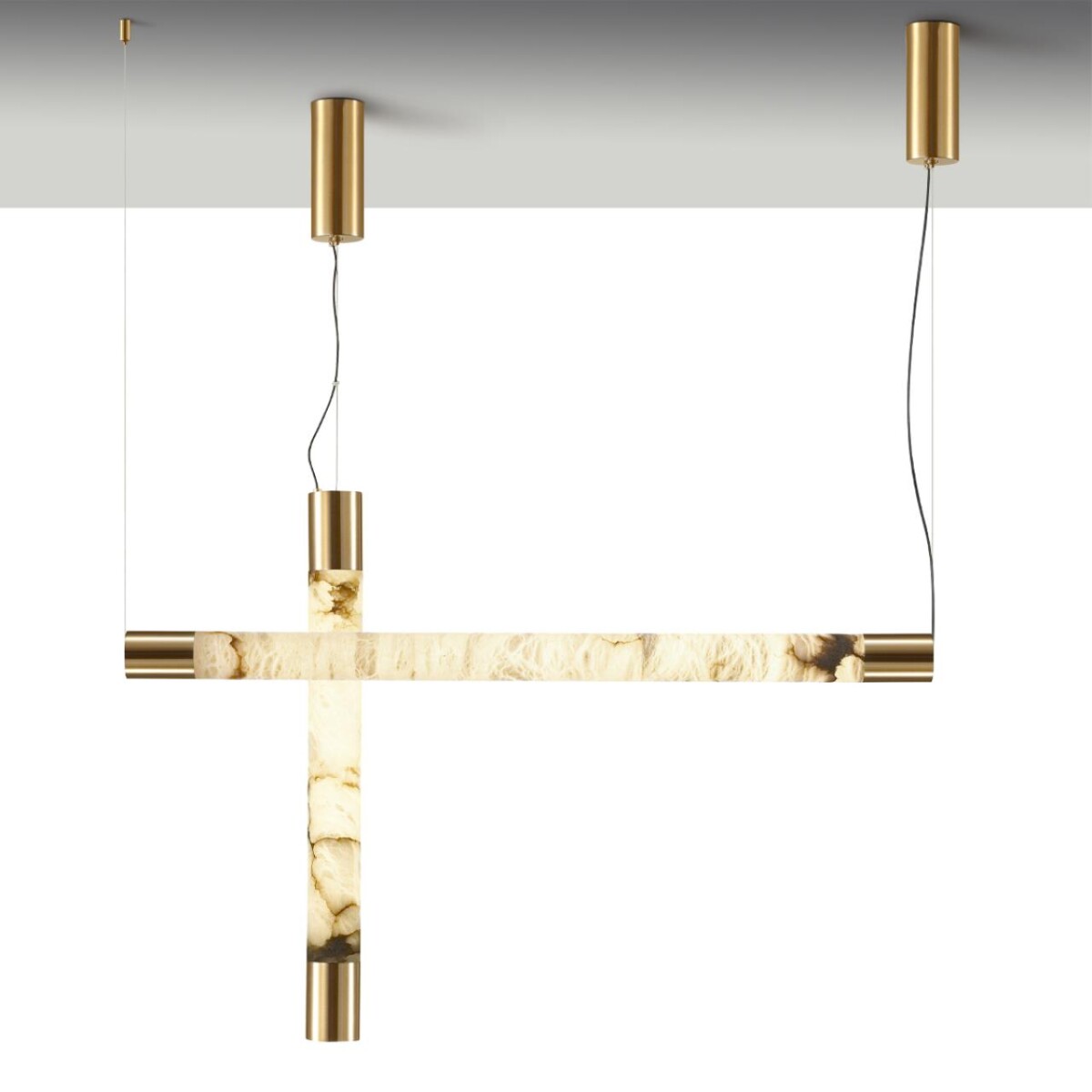 6687/25L L-VISION ODL24 000 Подвесной светильник латунь/металл/алебастр IP20 LED 40W 3000/4000 MARBELLA — изображение 2