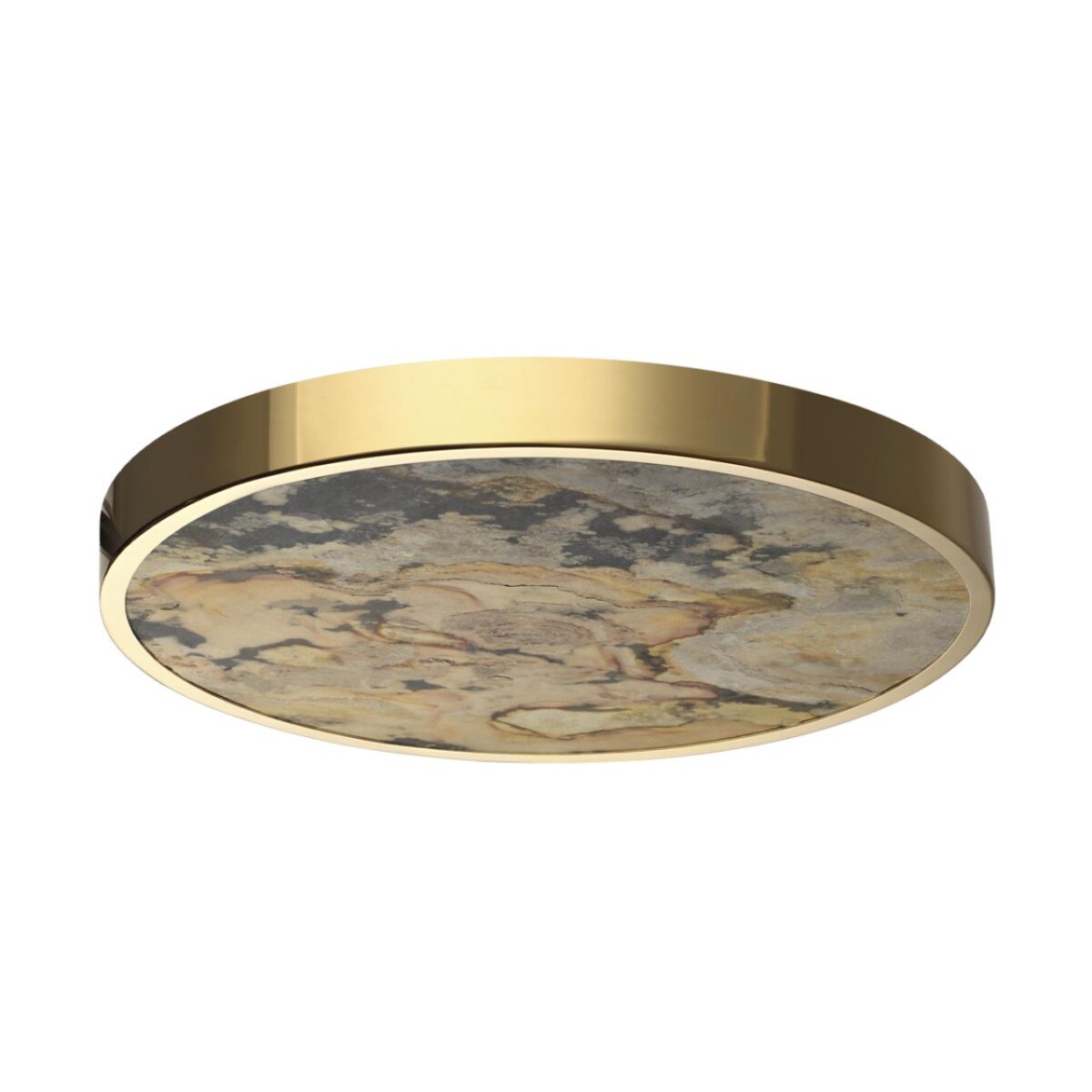 5079/40L L-VISION ODL24 209 зол/серо-бежевый/металл/натур.камень/акрил Настенный светильник с переключ.цветов.темпер. LED 40W 3000К/4000K/6000K BERGI — изображение 6