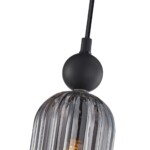 4366-1P, подвес, D100xH455/1955, 1xE14x40W, excluded — изображение 3