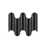 341547 Светильник BOSSO 5х1W LED 550LM G ЧЕРНЫЙ 4000K IP65 — изображение 4