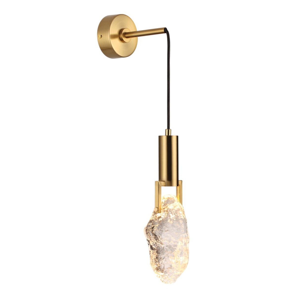 4372/5WL MIDCENT ODL23 239 античная бронза/металл/стекло Настенный св-к IP20 LED 200Лм 5W 3000K LIA — изображение 2