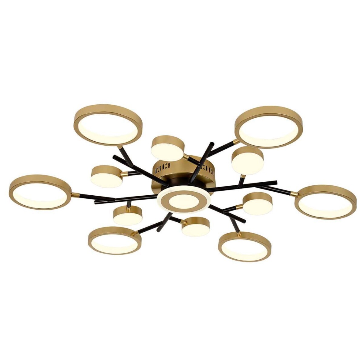 4686-13C, потолочный светильник, D880xH80, LEDx140W/70W/70W, 7540/3840/3750LM, 4000/6500/3500K, included, remote control — изображение 1