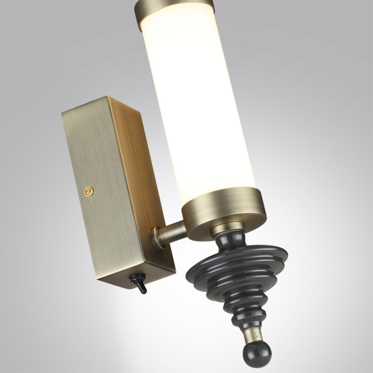 5404/11WL L-VISION ODL_EX25 027 бронзов.брашированн./черный/стекло/керамика Настенный светильник LED 11W 3000K ULA — изображение 6