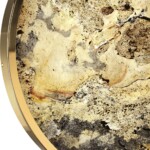 5079/40L L-VISION ODL24 209 зол/серо-бежевый/металл/натур.камень/акрил Настенный светильник с переключ.цветов.темпер. LED 40W 3000К/4000K/6000K BERGI — изображение 8