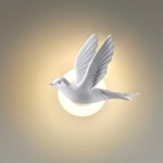 4341/3WL HIGHTECH ODL22 429 белый гипс Настенный светильник (ЛЕВ.) IP20 LED 3W 122Лм 3000K COLOMBELLA — изображение 4