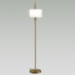 5415/3F MODERN ODL_EX23 151 бронзовый/белый матовый/металл/стекло Торшер E27 3*40W MARGARET — изображение 3