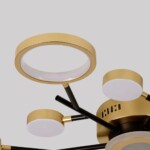 4686-13C, потолочный светильник, D880xH80, LEDx140W/70W/70W, 7540/3840/3750LM, 4000/6500/3500K, included, remote control — изображение 8