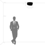 809356 Люстра CELESTA LED 28W 1400LM АЛЮМИНИЙ/БЕЛЫЙ 3000K — изображение 2