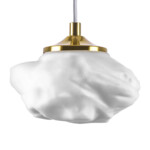 799033 Люстра (Подвес) MERINGE 1х6W (led) G9 ЛАТУНЬ/БЕЛЫЙ — изображение 4