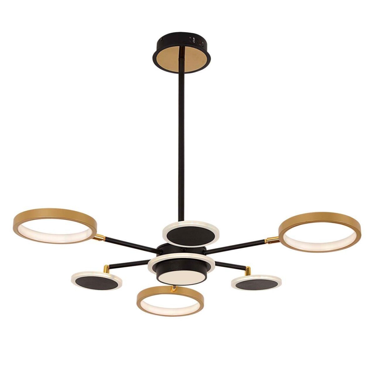 4687-7P, подвесная люстра, D840xH610, LEDx90W/45W/45W, 5980/3060/2940LM, 4000/6500/3500K, included, remote control — изображение 6