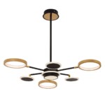 4687-7P, подвесная люстра, D840xH610, LEDx90W/45W/45W, 5980/3060/2940LM, 4000/6500/3500K, included, remote control — изображение 6