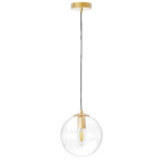 801002 Люстра SFERETTA E27 1х6W (led) E27 ЗОЛОТО/ПРОЗРАЧНЫЙ